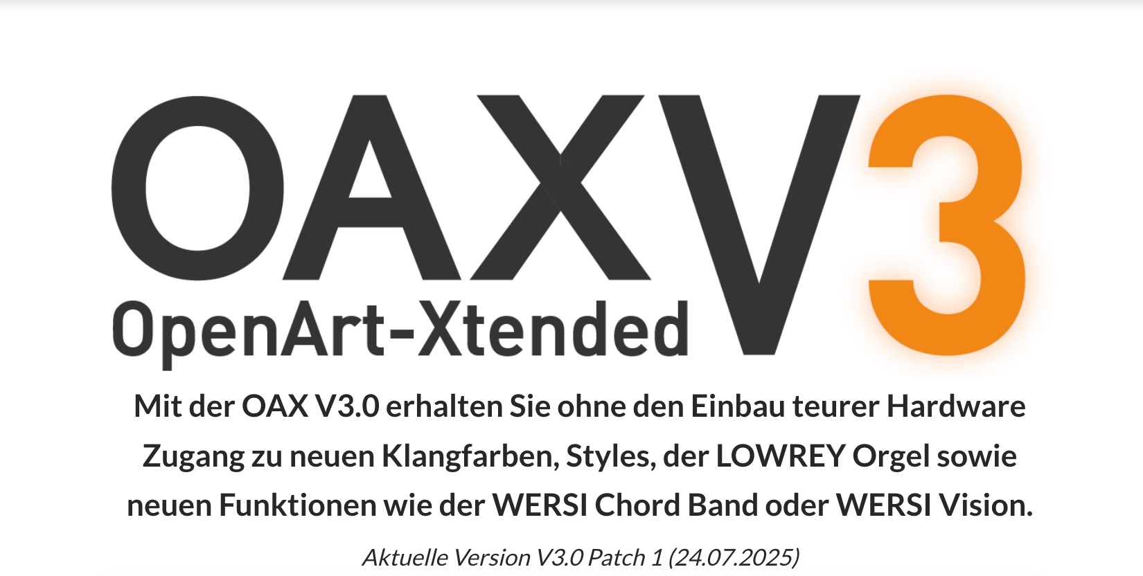 Neues OAX